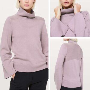 Lululemon City Trek Turtleneck Size 6 Smoky Blush